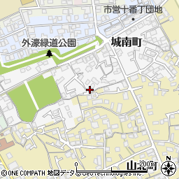 香川県丸亀市城南町58-4周辺の地図