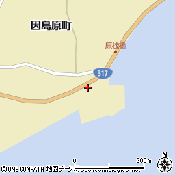 広島県尾道市因島原町727周辺の地図