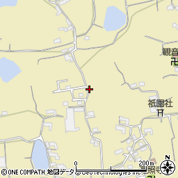 和歌山県紀の川市中三谷621-1周辺の地図