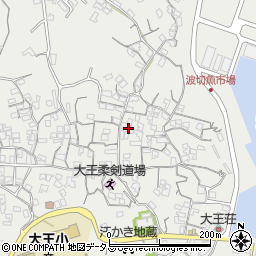 三重県志摩市大王町波切574周辺の地図