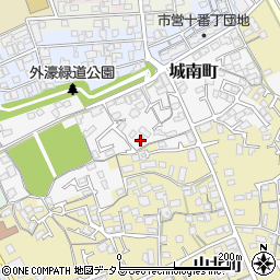 香川県丸亀市城南町58-1周辺の地図