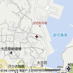 三重県志摩市大王町波切595-1周辺の地図