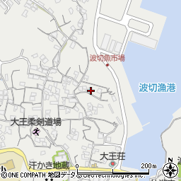 三重県志摩市大王町波切593周辺の地図