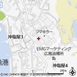 広島県廿日市市沖塩屋周辺の地図