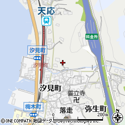 広島県呉市天応塩谷町14-6周辺の地図