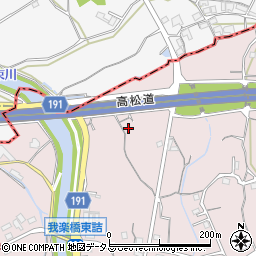 香川県丸亀市飯山町東坂元615-2周辺の地図