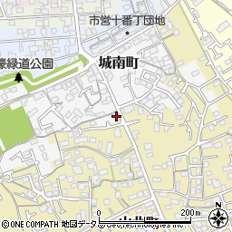 香川県丸亀市城南町44周辺の地図