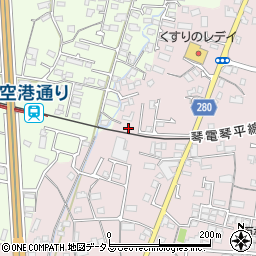 香川県高松市仏生山町1022-6周辺の地図