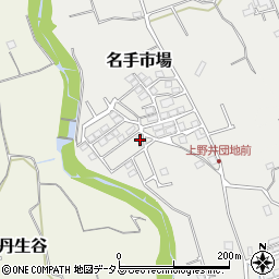 和歌山県紀の川市名手市場1244周辺の地図