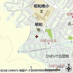 広島県呉市焼山ひばりヶ丘町18-4周辺の地図