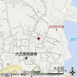 三重県志摩市大王町波切582周辺の地図
