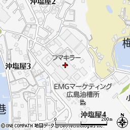 外林広島営業所周辺の地図