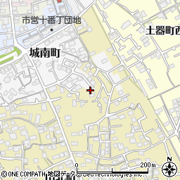 香川県丸亀市城南町21-10周辺の地図