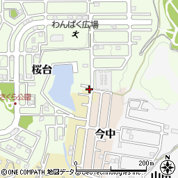 和歌山県岩出市桜台608周辺の地図
