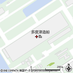 株式会社篠原工業　多度津造船事務所周辺の地図