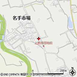 和歌山県紀の川市名手市場1230周辺の地図