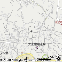 三重県志摩市大王町波切721周辺の地図