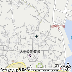 三重県志摩市大王町波切578周辺の地図