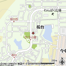 和歌山県岩出市桜台653周辺の地図