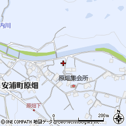 広島県呉市安浦町大字原畑402-2周辺の地図