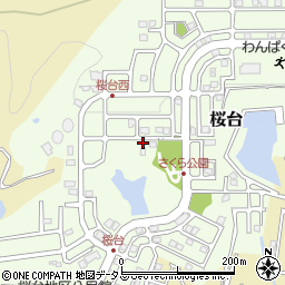 和歌山県岩出市桜台201周辺の地図