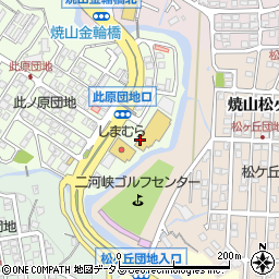 ゲオ呉焼山店周辺の地図