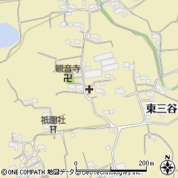 和歌山県紀の川市東三谷452周辺の地図