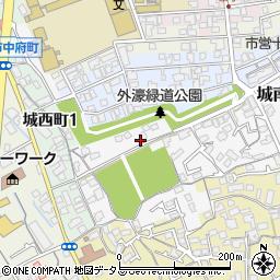 香川県丸亀市城南町65-3周辺の地図