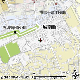 香川県丸亀市城南町49-2周辺の地図