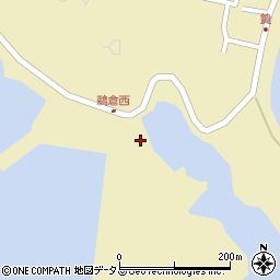 贄浦（弁天島）公衆トイレ周辺の地図