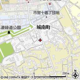 香川県丸亀市城南町42周辺の地図