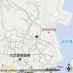 三重県志摩市大王町波切609周辺の地図