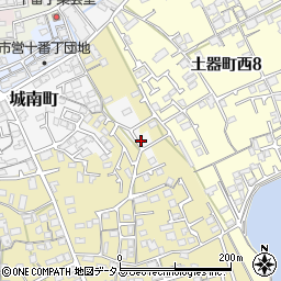 香川県丸亀市城南町2周辺の地図