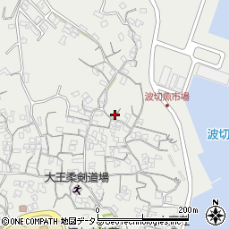 三重県志摩市大王町波切611周辺の地図