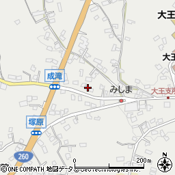 三重県志摩市大王町波切2956周辺の地図