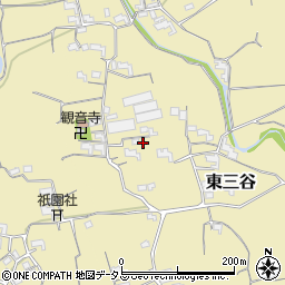 和歌山県紀の川市東三谷448周辺の地図