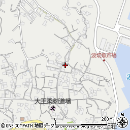 三重県志摩市大王町波切580周辺の地図
