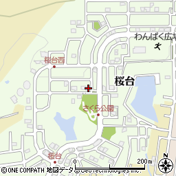 和歌山県岩出市桜台193周辺の地図