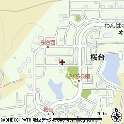 和歌山県岩出市桜台195周辺の地図