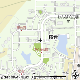 和歌山県岩出市桜台197周辺の地図