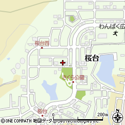 和歌山県岩出市桜台194周辺の地図