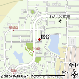 和歌山県岩出市桜台641周辺の地図