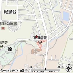 和歌山県岩出市紀泉台21周辺の地図