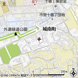 香川県丸亀市城南町49周辺の地図