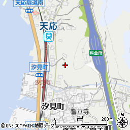 広島県呉市天応塩谷町13周辺の地図