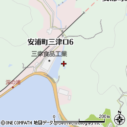 広島県呉市安浦町大字三津口1816周辺の地図