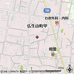 香川県高松市仏生山町484-1周辺の地図
