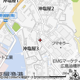 ユニック広島販売株式会社　サービスセンター周辺の地図