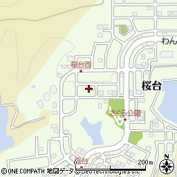 和歌山県岩出市桜台183周辺の地図