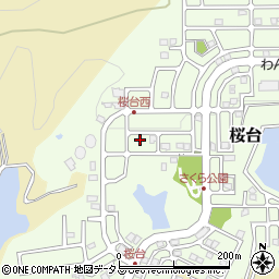 和歌山県岩出市桜台182周辺の地図